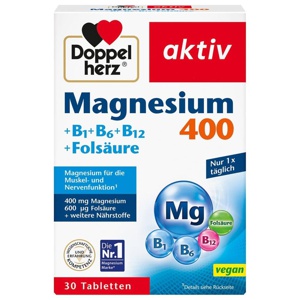 Doppelherz Magnesium 400 mg Tabletten Produktbild