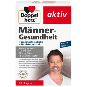 Doppelherz Männer-Gesundheit Kapseln, 30 St Kapseln Produktbild
