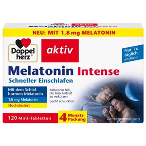 Doppelherz Melatonin Tabletten, 120 St Tabletten Produktbild