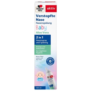 Doppelherz Verstopfte Nase Nasenspülung Baby, 120 ml Spüllösung Produktbild