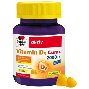 Doppelherz Vitamin D3 2000 I.E.Gums Produktbild