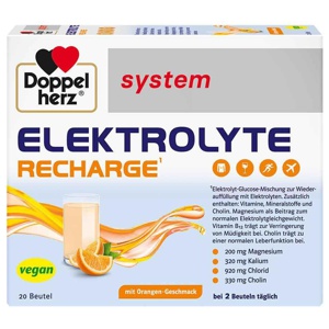DOPPELHERZ Elektrolyte Recharge system Granulat Produktbild