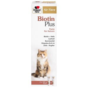 Doppelherz für Tiere Biotin Plus Paste f.Katzen Produktbild