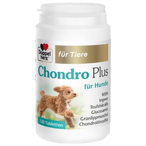 Doppelherz für Tiere Chondro Plus Tabletten für Hunde, 120 St Tabletten Produktbild