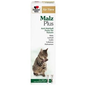 Doppelherz für Tiere Malz Plus Anti-Hairb.Pas.Kat. Produktbild