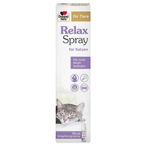 DOPPELHERZ für Tiere Relaxspray f.Katzen Produktbild