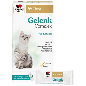 Doppelherz für Tiere Gelenk Complex Portionsbeutel für Katzen, 25 St Paste Produktbild