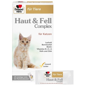 DOPPELHERZ für Tiere Haut&Fell Compl.Port.B.f.Kat. Produktbild