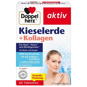 Doppelherz Kieselerde+Kollagen Tabletten Produktbild
