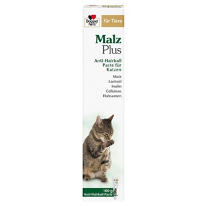 Doppelherz Malz Plus Anti-Hairball Paste für Katzen Produktbild