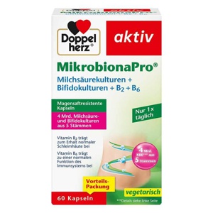 Doppelherz Mikrobionapro Kapseln, 60 St Kapseln Produktbild