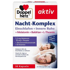 Doppelherz Nacht-Komplex Kapseln, 30 St Kapseln Produktbild