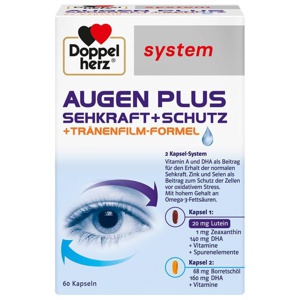 DOPPELHERZ Augen plus Sehkraft+Schutz system Kaps. Produktbild