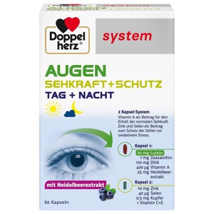 DOPPELHERZ Augen Sehkraft+Schutz system Kapseln Produktbild