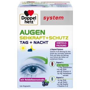 DOPPELHERZ Augen Sehkraft+Schutz system Kapseln Produktbild