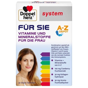 DOPPELHERZ für SIE system Tabletten Produktbild