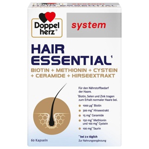 Doppelherz Hair Essential system Kapseln, 60 St Kapseln Produktbild