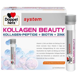 Doppelherz Kollagen Beauty Maracuja system Tra, 30X25 ml Trinkampullen Produktbild