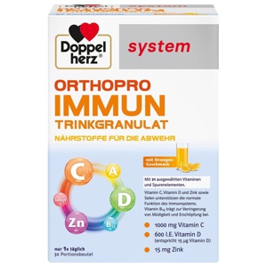 DOPPELHERZ Orthopro Immun system Trinkgranulat Produktbild