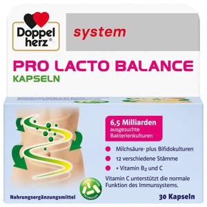 DOPPELHERZ Pro Lacto Balance system Kapseln Produktbild