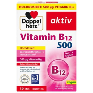 Doppelherz Vitamin B12 500 Tabletten Produktbild