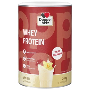 Doppelherz Whey Protein Vanille-Geschmack Pulver, 300 g Pulver Produktbild