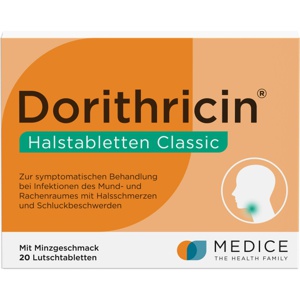 DORITHRICIN-Halstabletten-Classic Produktbild