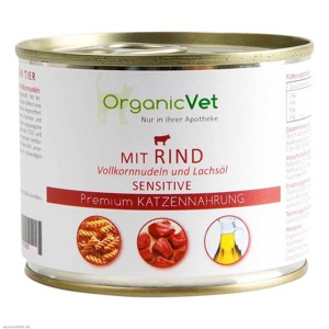 Dosennahrung Katze Sensitive Rind, 200 g n.v. Produktbild