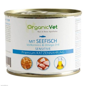 Dosennahrung Katze Sensitive Seefisch, 200 g n.v. Produktbild