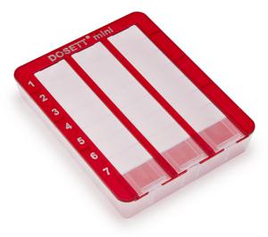 Dosett Mini röd produkt bild