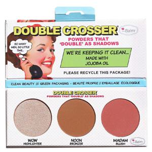 the Balm Double Crosser Highlighter + Bronzer + Blush Palette produkt bild