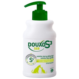 Douxo S3 Seb Shampoo til dyr 200 ml produktbilde