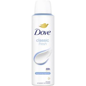 Dove Classic Fresh 48h Anti-Perspirant Deodorant Spray For Women - 150 ml produkt bild