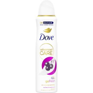 Dove 72h Advanced Care Go Fresh Acai & Water Lily Spray 150 ml produkt bild