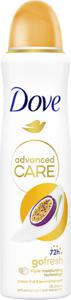 Dove 72h Advanced Care Passion Fruit & Lemongrass Spray 150 ml produkt bild