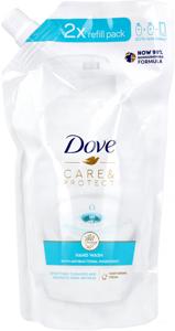 Dove Care & Protect Deep Cleansing Handtvål Refillpåse – 500 ml produkt bild