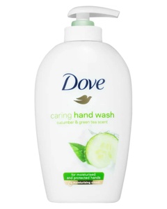 Dove Caring Hand Wash Cucumber & Green Tea Scent 250 ml Produktbild