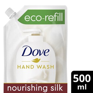 Dove Caring Hand Wash Nourishing Silk Refill - 500 ml. produktbillede