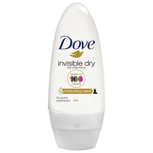 Dove Invisible Dry Roll-On Deodorant 50 ml produkt bild