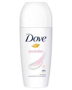 Dove Powder 48H Anti Perspirant Roll On 50 ml Produktbild