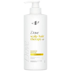 Dove Scalp + Hair Therapy schampo Damage Rescue 400 ml produkt bild