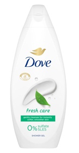 Dove Shower Gel Fresh Care 250 ml produktbilde