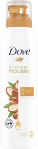 Dove Shower Mousse Argan Oil 200 ml produktbilde