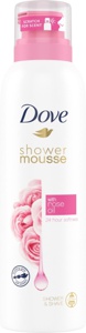 Dove Shower Mousse Rose Oil 200 ml produktbilde