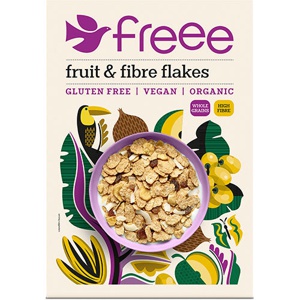Doves Farm Fruit & Fibre Flakes Gl.fri Økologisk   375 g produktbillede