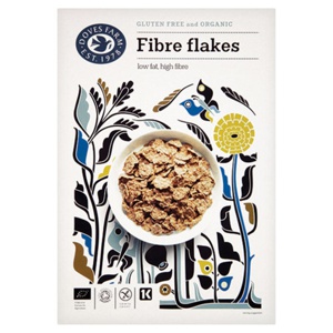 Fibre flakes gl.fri Doves Øko. - 375 gram produktbillede