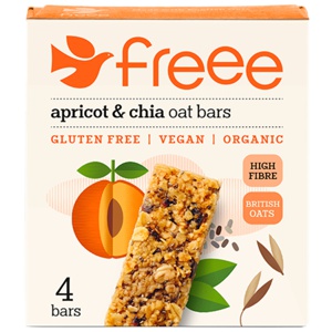 Doves Farm Organic Havrebar M. Abrikos & Chiafrø Økologisk   140 g produktbillede