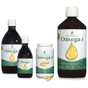 Dr. Baddaky Omega-3 kapsler til dyr 100 stk produktbilde