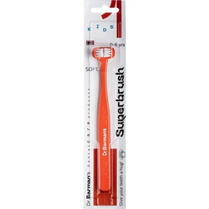 Dr. Barmans Superbrush tannbørste til barn 1 stk produktbilde