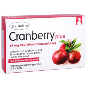 DR.BÖHM Cranberry plus Granulat Produktbild